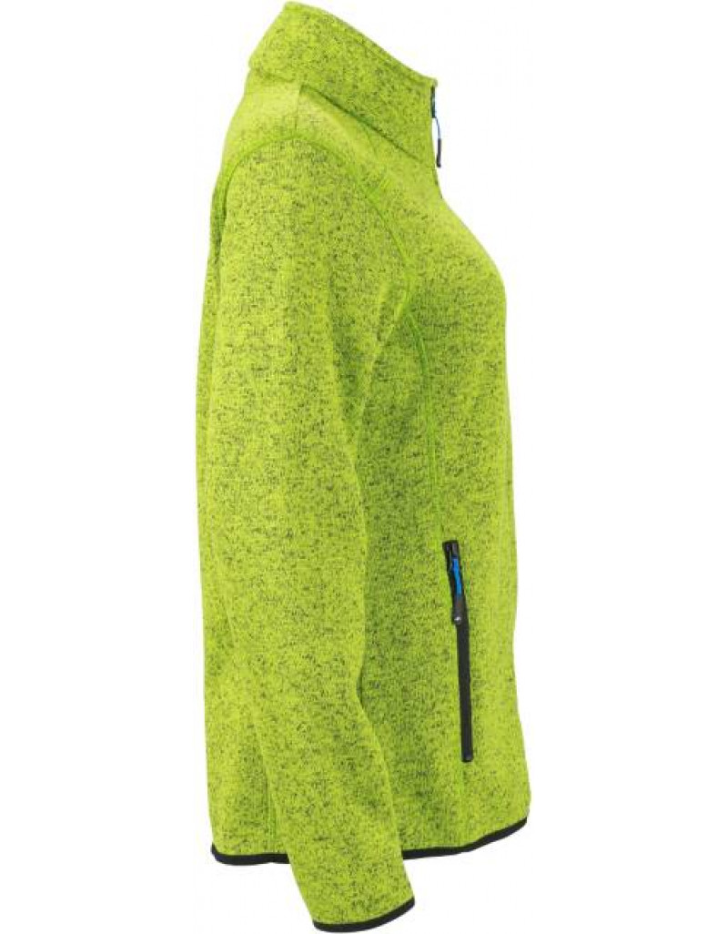 Jachetă tricotată din fleece pentru femei